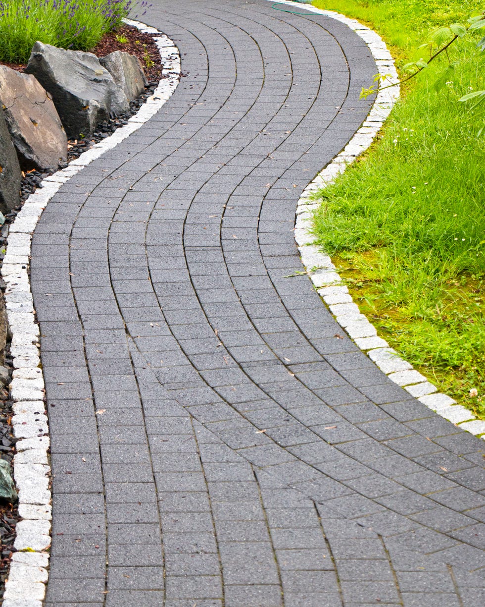 Nice Paved Garden Path nice paved garden path